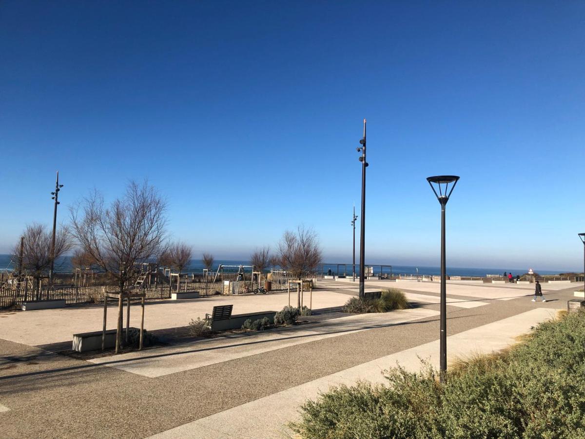 Appartement La Corniche Vue Ocean Mimizan Eksteriør billede