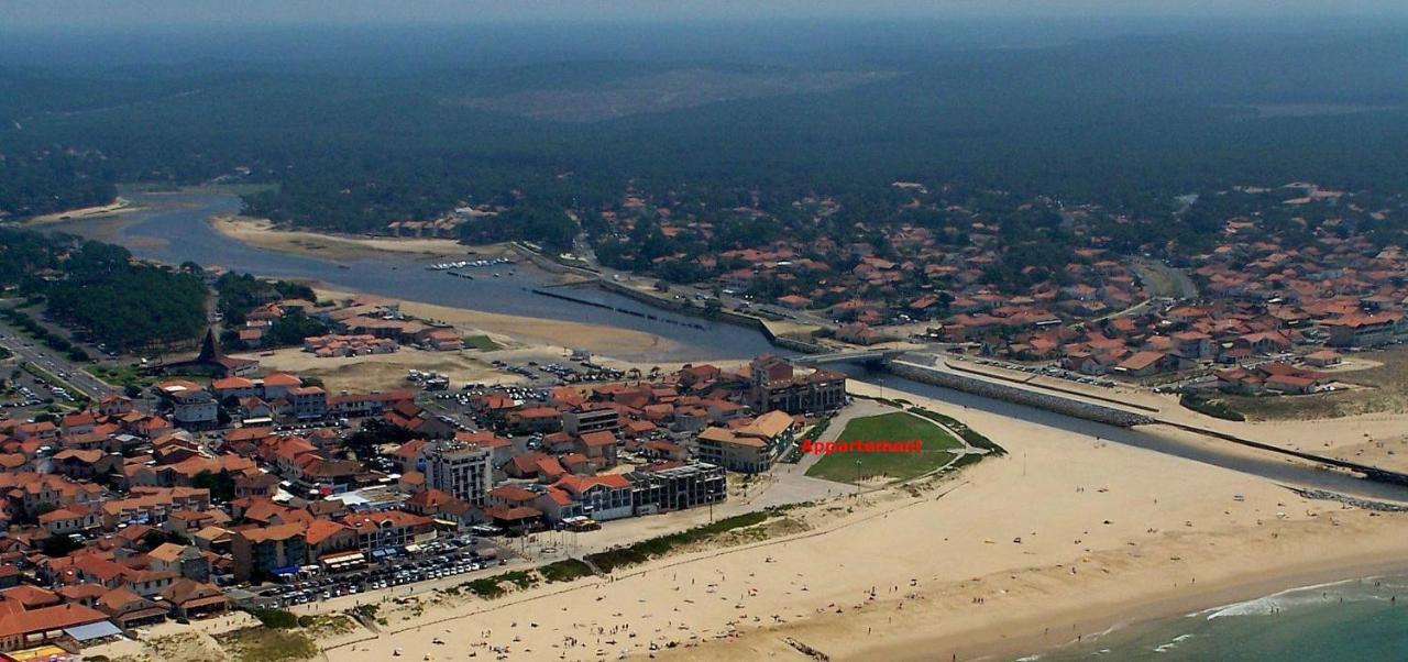 Appartement La Corniche Vue Ocean Mimizan Eksteriør billede